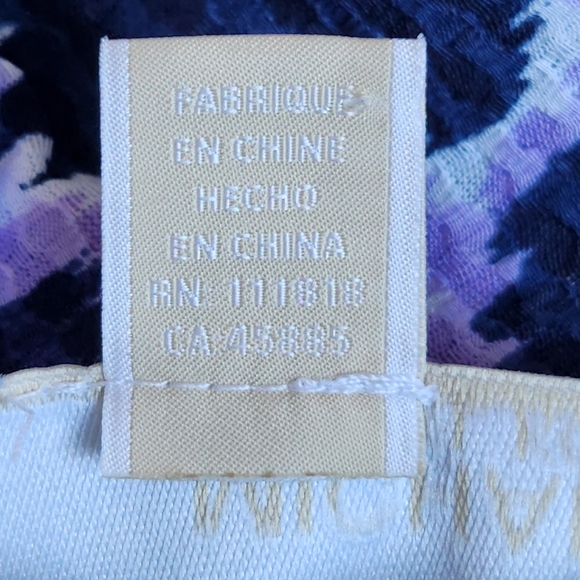 Michael Kors Geometric Print Matching Smock Waist Skirt & Peasant Blouse Set M/L - Picture 8 of 12